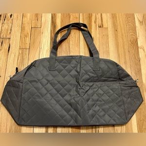 NWOT gray travel bag from DSW. Very spacious.